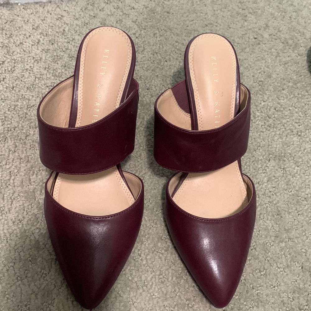 Eggplant colored heels